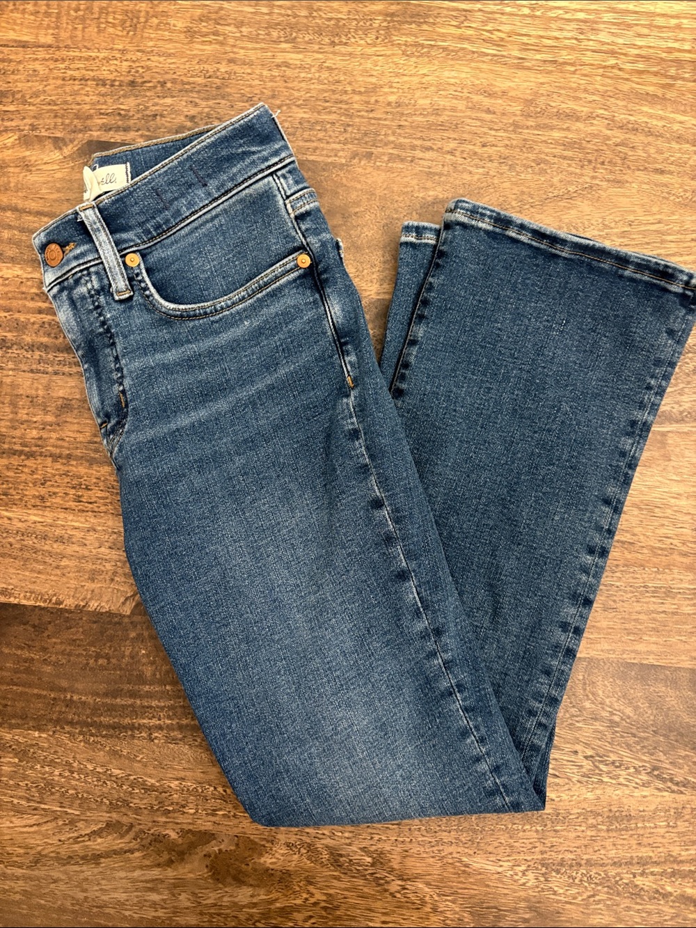 Madewell Women's Blue Denim Jeans